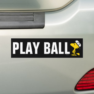 Woodstock Varsity Sports Letter Bumpersticker