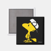 Woodstock Varsity Sports Letter Magneet (Voorkant / Achterkant)