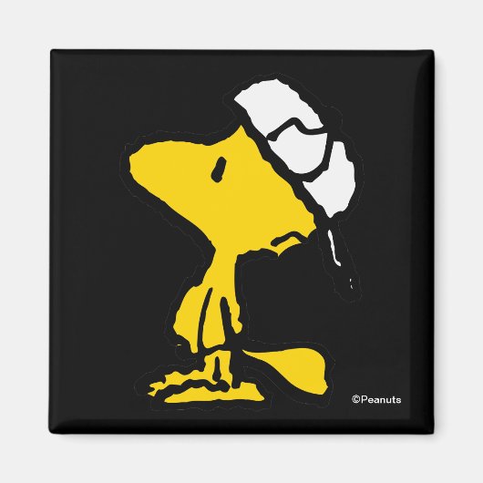 Woodstock Varsity Sports Letter Magneet (Voorkant)