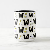 Woodstock Varsity Sports Letter Patroon Mok (Midden)