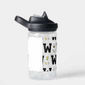 Woodstock Varsity Sports Letter Patroon Waterfles (Rechts)