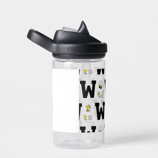 Woodstock Varsity Sports Letter Patroon Waterfles (Rechts)