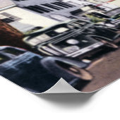 Woodstock Vermont Central Street Poster (Hoek)