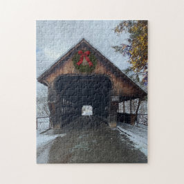 Woodstock Vermont Snowy Holiday Legpuzzel