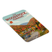 Woodstock Vermont Travel Magneet (Rechterzijde)