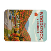 Woodstock Vermont Travel Magneet (Horizontaal)