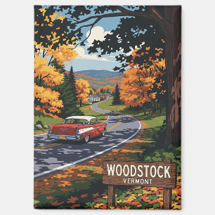 Woodstock Vermont Travel Magneet
