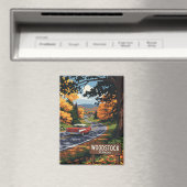 Woodstock Vermont Travel Magneet (Insitu (Vaatwasser))