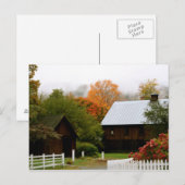 Woodstock, VT Briefkaart (Voorkant / Achterkant)