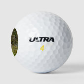 Woodstork Florida Wetlands Foto Golfballen (Logo)