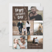 Woodsy 5 Photo Vaderdag Card Kaart (Voorkant)