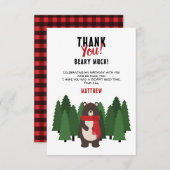 Woodsy Beer Kaart (Voorkant / Achterkant)