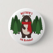 Woodsy Beer Ronde Button 5,7 Cm (Voorkant)