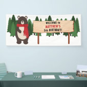 Woodsy Beer Spandoek (Beurs)