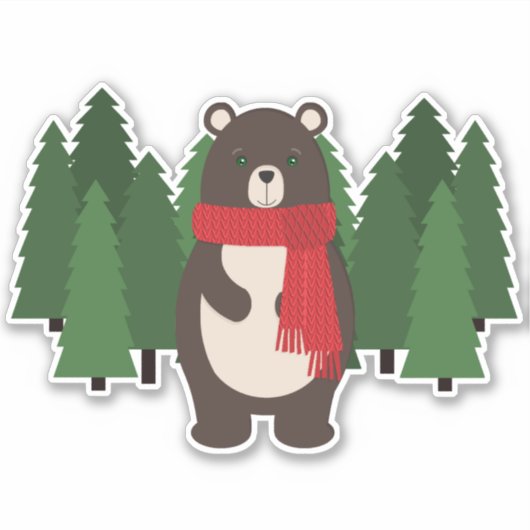 Woodsy Beer Sticker (Voorkant)