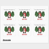 Woodsy Beer Vierkante Sticker (Vel)