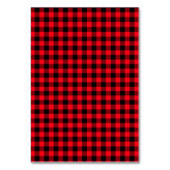 Woodsy Beer Voedsel of Naam Vouwtafel Party Label Kaart (Achterkant)