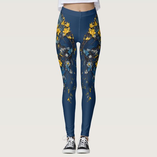 Woodsy Butterfly 2 Leggings (Voorkant)