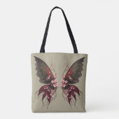 Woodsy Butterfly 2 Tote Bag (Achterkant)