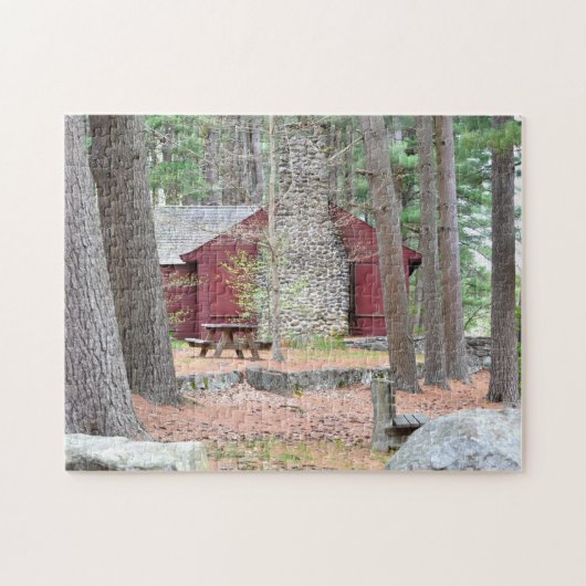 Woodsy Cabin Puzzle Legpuzzel (Horizontaal)