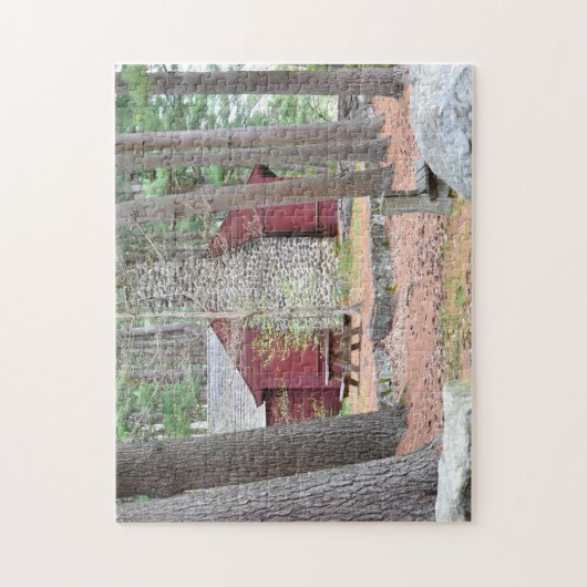 Woodsy Cabin Puzzle Legpuzzel (Verticaal)