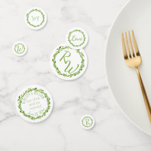 Woodsy Elegance Bruiloft wijnstok feestelijk mon Confetti