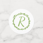 Woodsy Elegance | Bruiloft wijnstok feestelijk mon Confetti (Kleine voorkant)