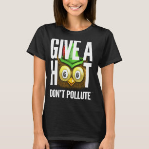 Woodsy Owl geeft een Woot geen Verstorte Vi T-shirt