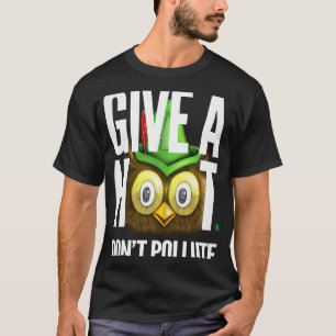 Woodsy Owl geeft een Woot geen Verstorte Vi T-shirt