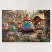 Woodsy Village. 30x20-inch 1014-jigzaapuzzel voor  Legpuzzel (Horizontaal)