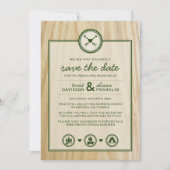 Woodsy Wedding & Glamping Save the Dates Save The Date (Voorkant)