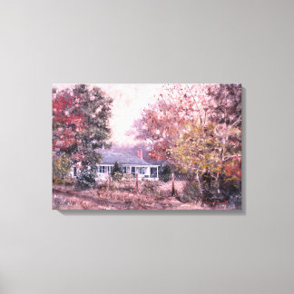"Woodville Boerderij" van Max Greiner Jr. Canvas Afdruk