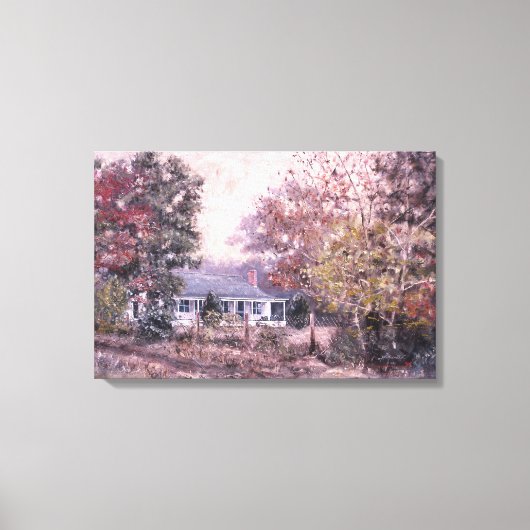 "Woodville Boerderij" van Max Greiner Jr. Canvas Afdruk (Voorkant)