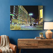 Woodward Ave. Detroit Canvas Afdruk