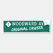 Woodward Ave "Original Cruiser" Bumpersticker (Voorkant)