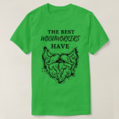Woodwerker met Beard T-shirt (Design voorkant)
