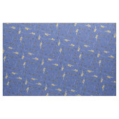 Woodwind Band Instruments Musician Blue Stof (Fat Quarter)