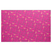 Woodwind Band Instruments Musician Pink Stof (Fat Quarter)