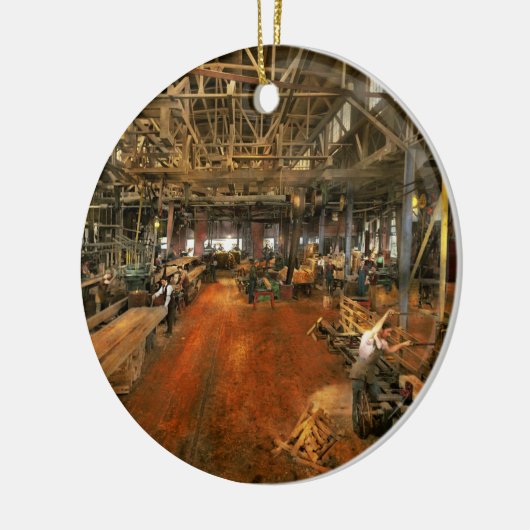 Woodworker - Board Stiff 1905 Keramisch Ornament (Links)