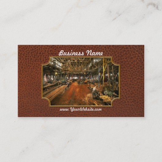 Woodworker - Board Stiff 1905 Visitekaartje (Voorkant)