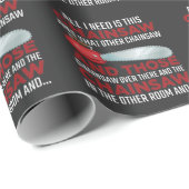 Woodworker Chainzaag lumberjack Logger Forest Cadeaupapier (Rol Hoek)