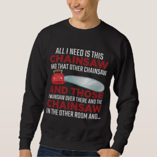 Woodworker Chainzaag lumberjack Logger Forest Trui