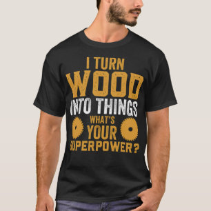 Woodworker Funny Gift Idea regenboogverjaardagspau T-shirt