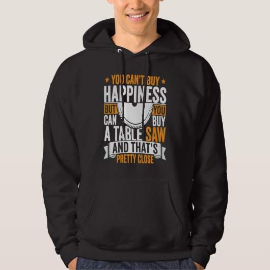 Woodworker Outfit Woodworking  Carpenter for Men Hoodie (Voorkant)