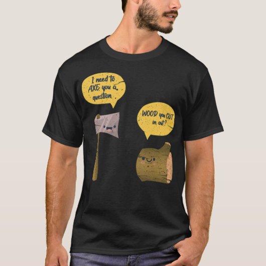 Woodworking Ae Wood ecavator boy astronaut verjaar T-shirt (Voorkant)