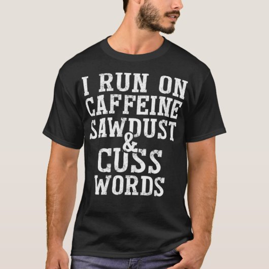 Woodworking and gift grappige donut donut t-shirt (Voorkant)