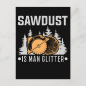 Woodworking Carpenter Dad Craftsman Funny Briefkaart (Voorkant)