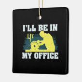 Woodworking Carpenter Gift Keramisch Ornament (Links)