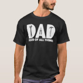Woodworking Dad Fixer All Thans Contractor Tools C T-shirt (Voorkant)