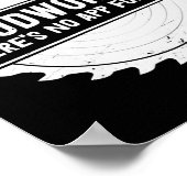 Woodworking Er is geen app voor die houtwerker Poster (Hoek)